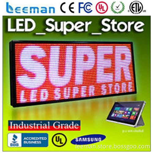 Energy saving full color HD LED video display screen outdoor programmable scrolling led sign p10 outdoor led display